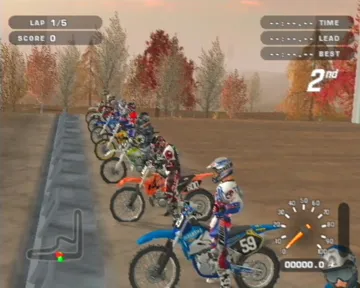 MX Unleashed screen shot game playing